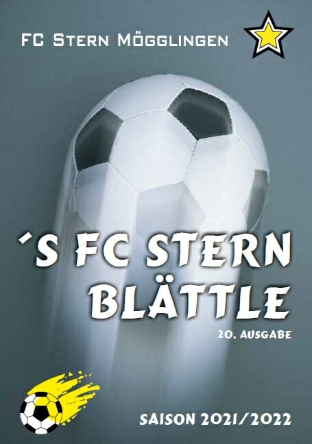 Das neue FC Stern Blättle 2021/2022 ist da!